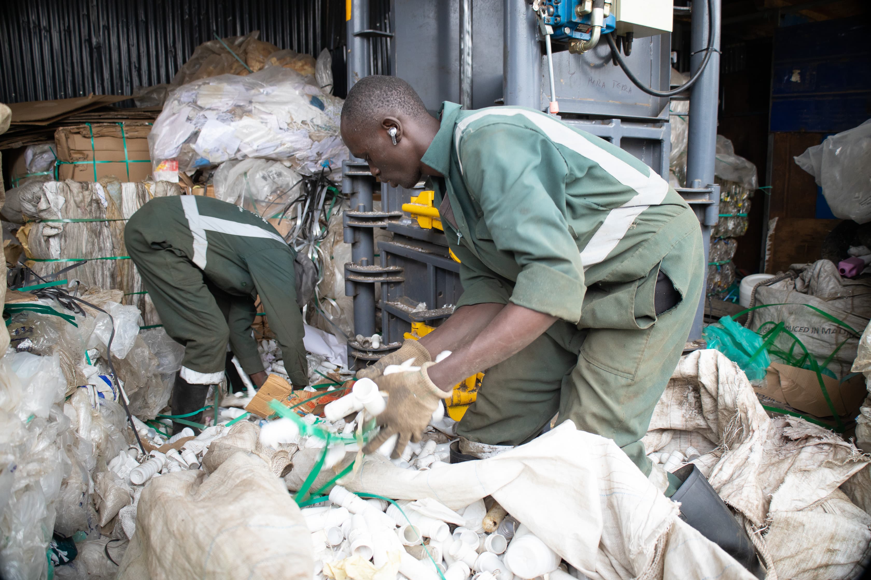 Community buy-back centre operations in Kisumu