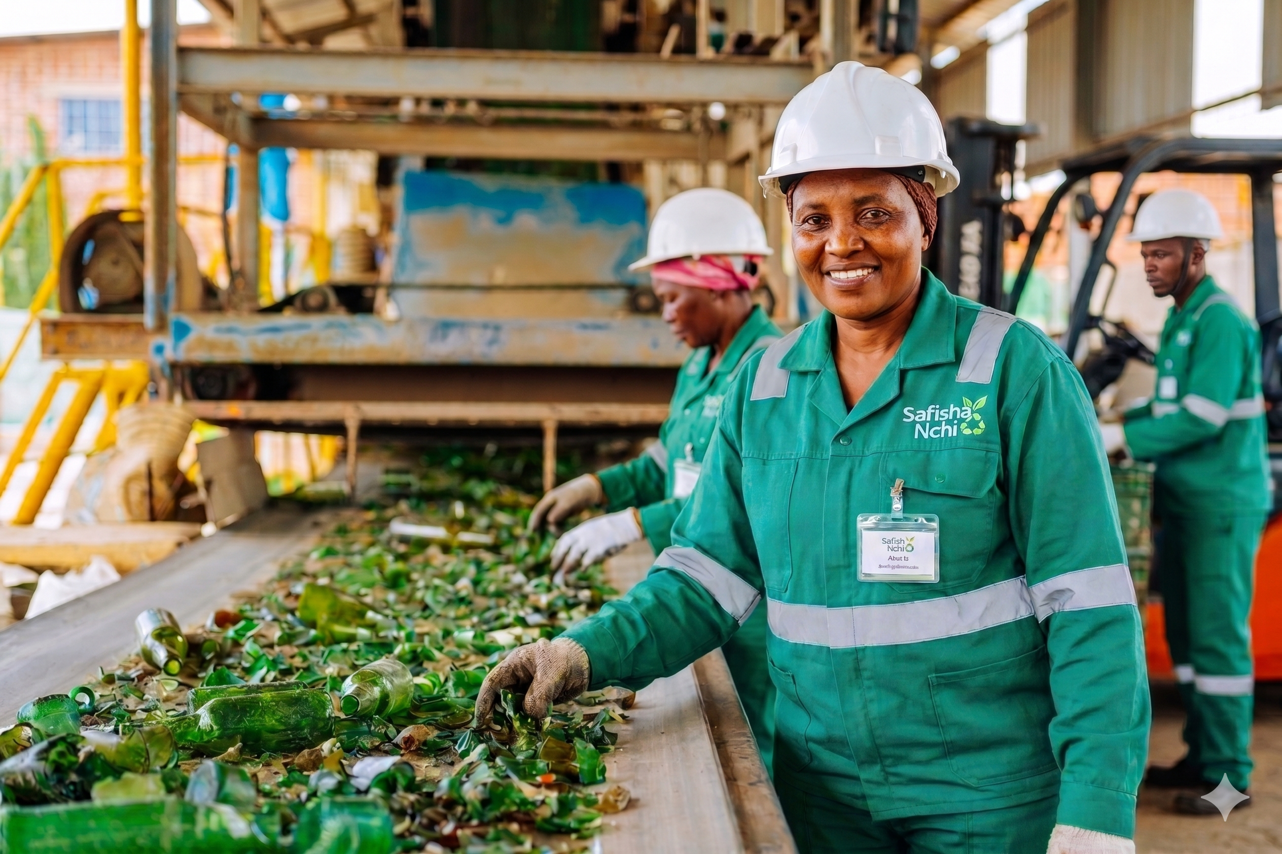 Safisha Nchi waste management and recycling operations, Kisumu Kenya