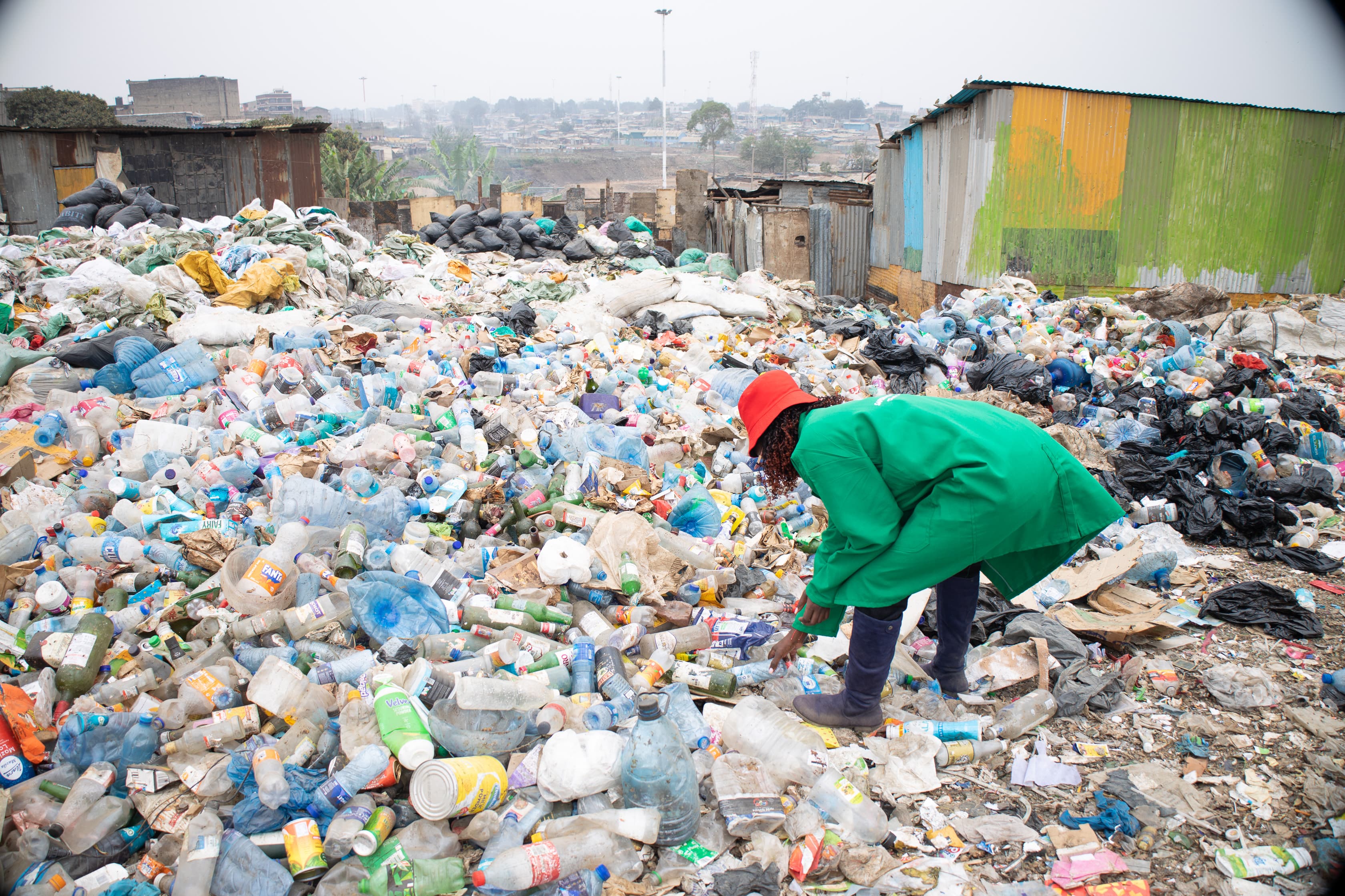 Landfill diversion and waste sorting at Safisha Nchi