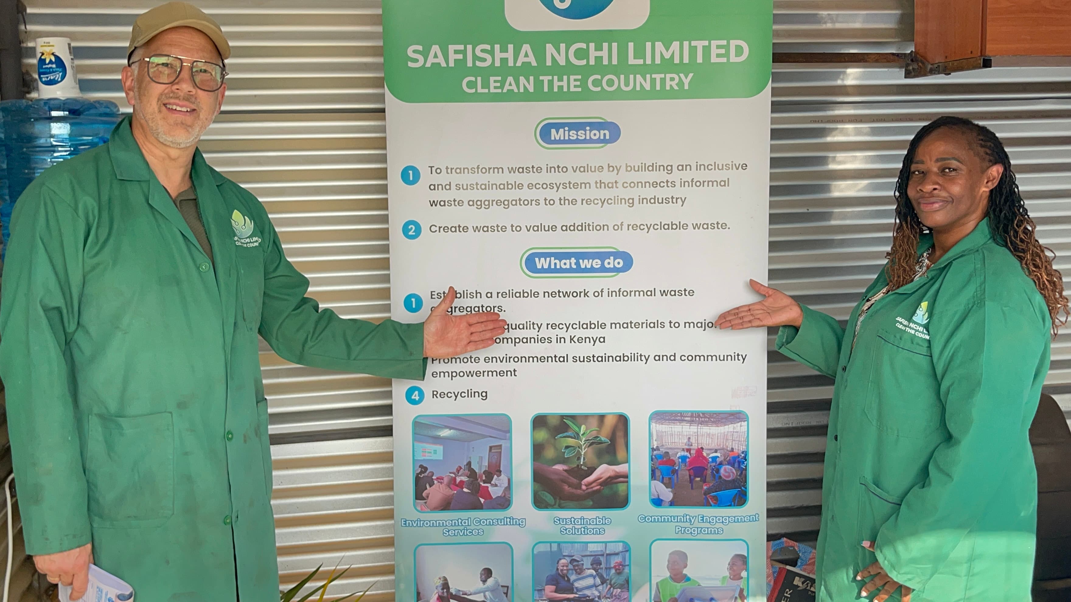 Safisha Nchi team at work